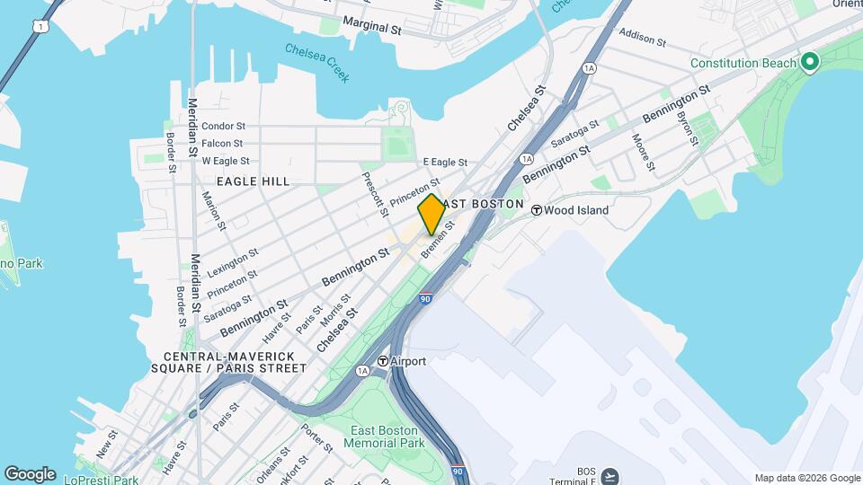 398 Bremen St, Unit 1 Mapa y Detalles de la Ubicación