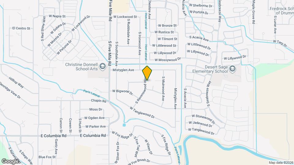 7206 S Ravenswood Way Map and Location Details
