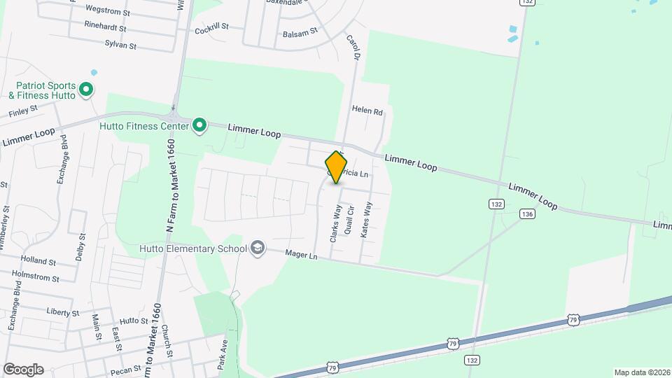 407 Clarks Way Map and Location Details