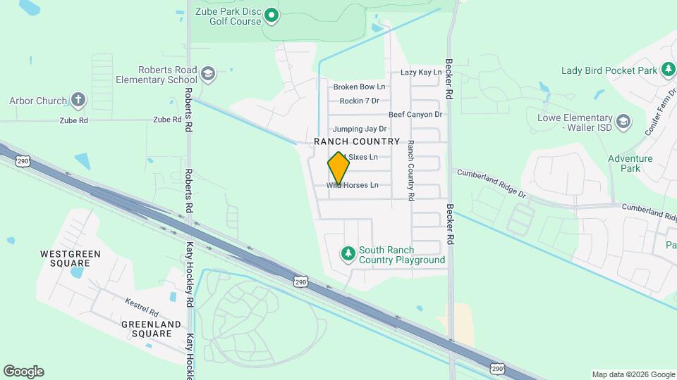 24403 Wild Horses Ln Map and Location Details