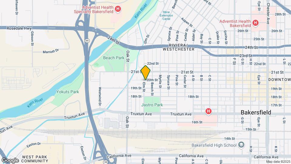 2931 20th St Map and Location Details