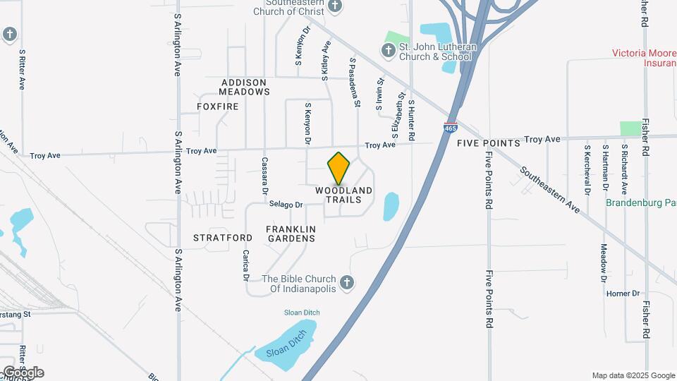 3119 Hemlock Way Map and Location Details