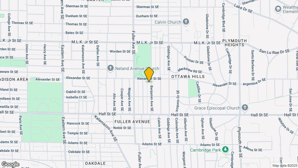1019 Benjamin Ave SE Map and Location Details