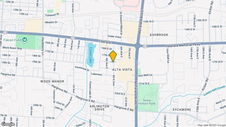 1802 5th E Ave Mapa y Detalles de la Ubicación