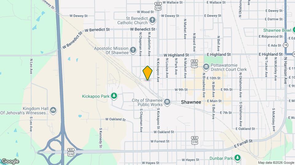 220 N Aydelotte Ave Map and Location Details