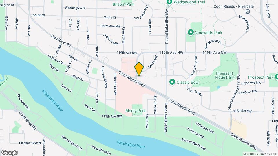 4021 Coon Rapids Blvd Map and Location Details