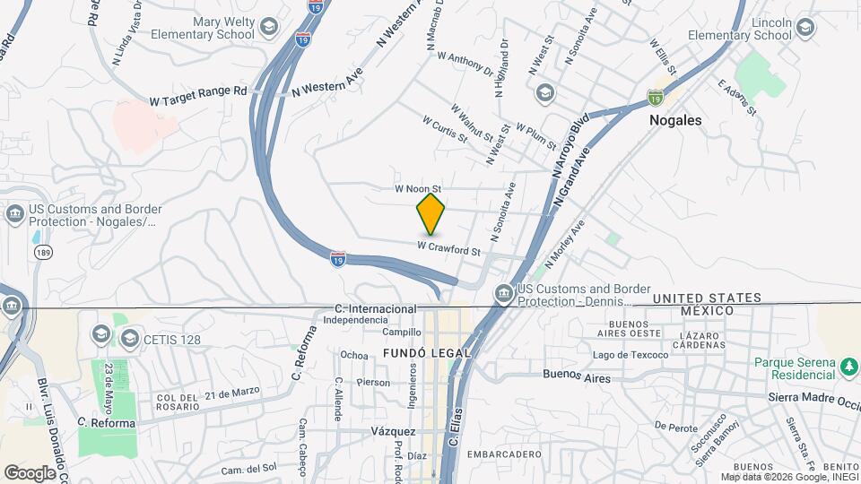 450 W Crawford St, Unit 3 Mapa y Detalles de la Ubicación