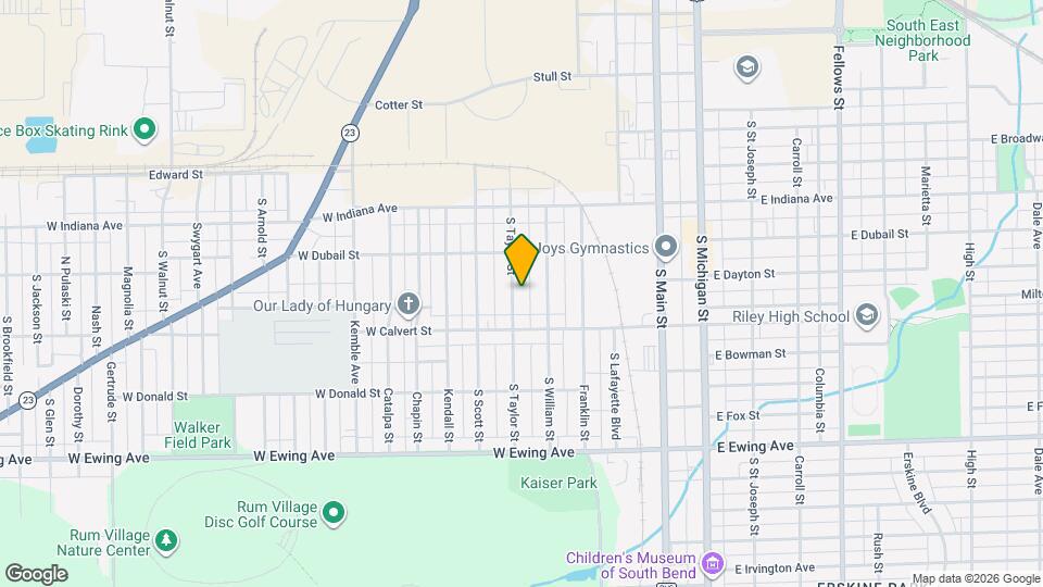 1806 S Taylor St Map and Location Details