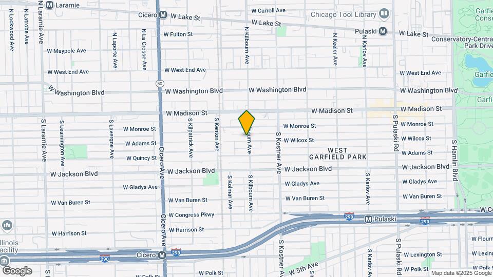 4504 W Wilcox St Map and Location Details
