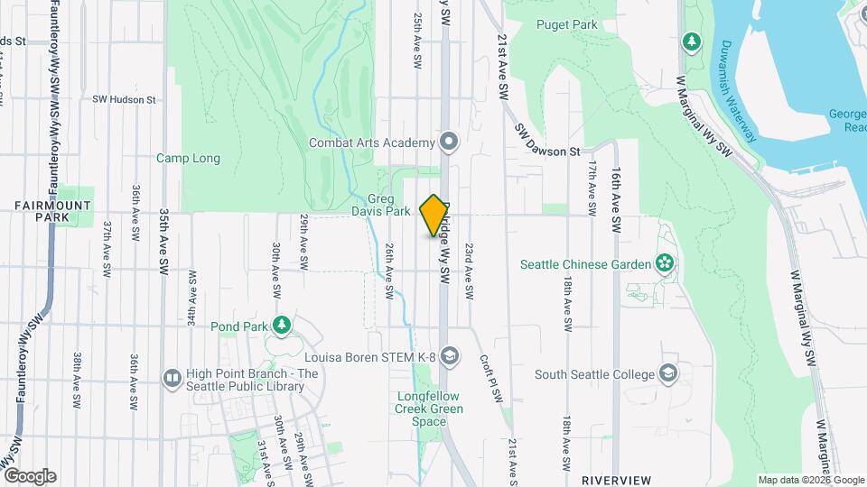 5429 Delridge Way SW Map and Location Details