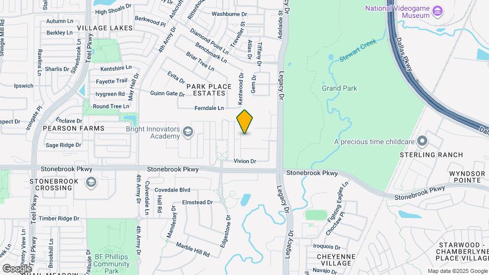 6816 Barnes Dr Map and Location Details
