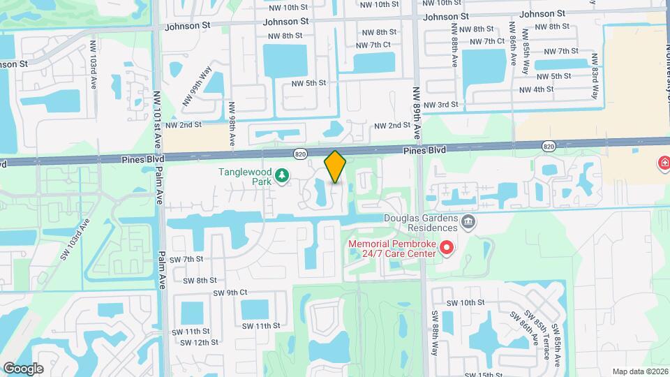 323 Palm Cir E Map and Location Details