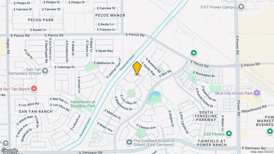 3506 S Soboba St Map and Location Details