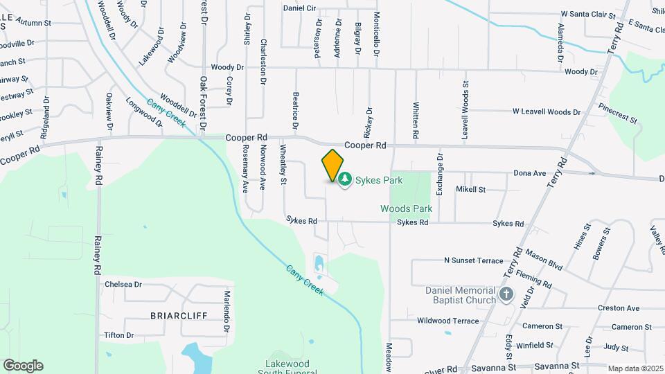 3511 Sykes Park Dr Map and Location Details