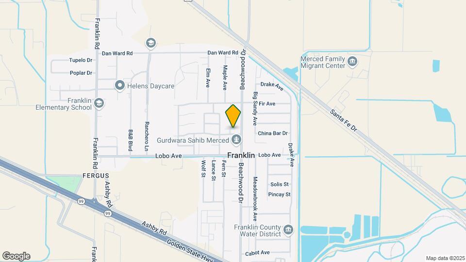 2346 Pinedale Ave Mapa y Detalles de la Ubicación