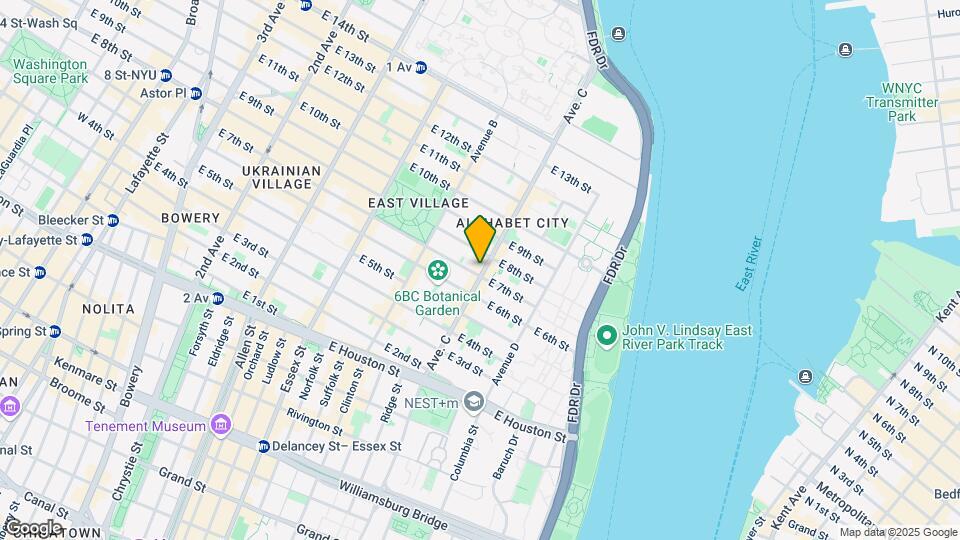 113 Avenue C Mapa y Detalles de la Ubicación