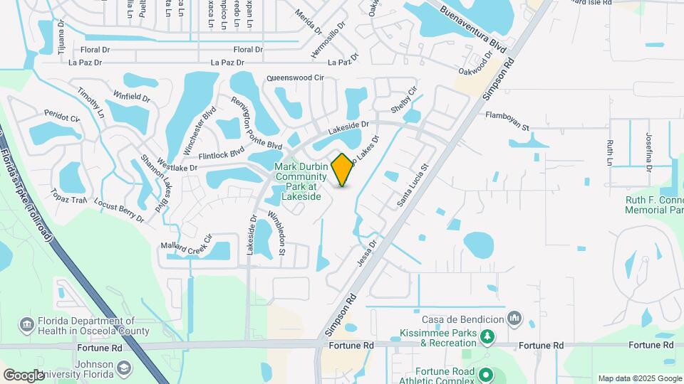 2332 Flamingo Lakes Dr Mapa y Detalles de la Ubicación