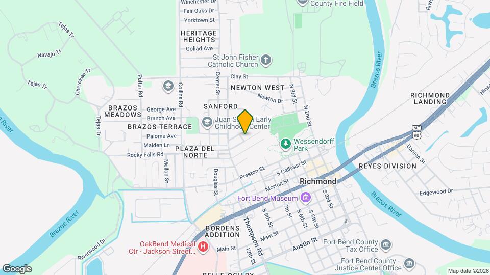 500 N 8th St Map and Location Details