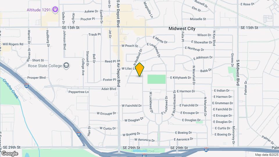 204 W Kittyhawk Dr Map and Location Details