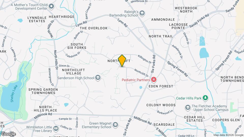 409 Northclift Dr Mapa y Detalles de la Ubicación