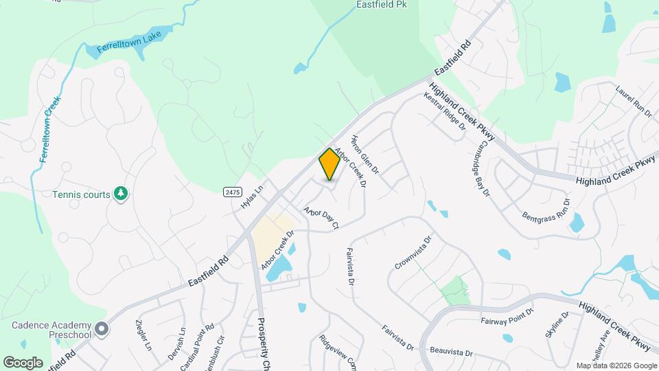 13207 Rebecca Run Dr Map and Location Details