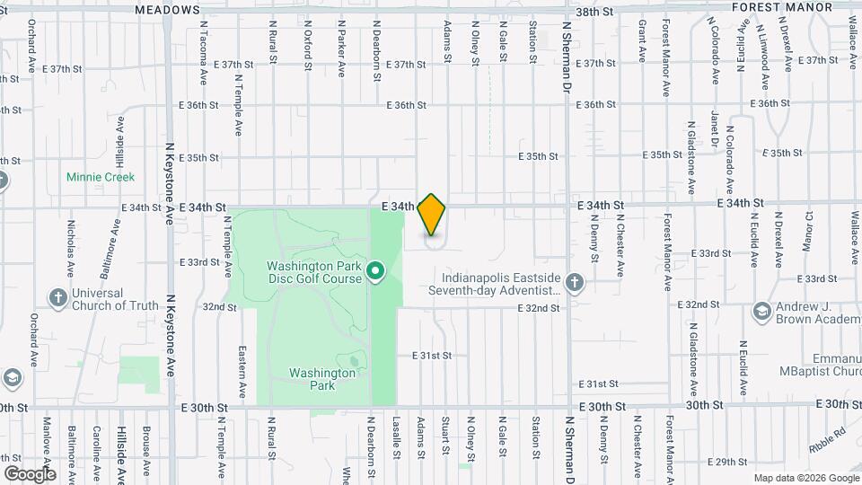 3307 Houston St Map and Location Details