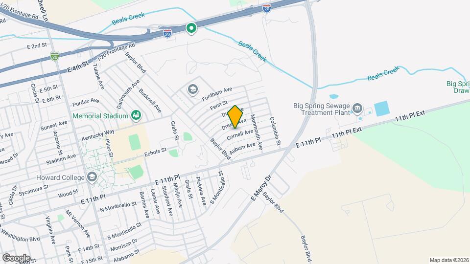 3219 Cornell Ave Map and Location Details