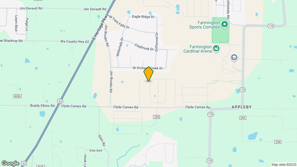 Arizona St Development Map and Location Details