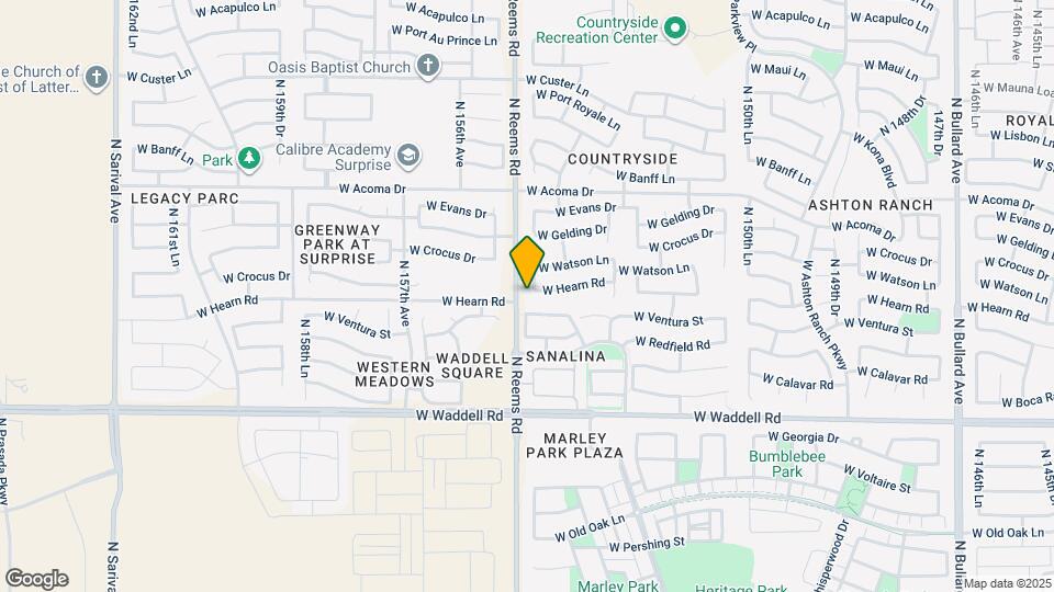 14246 N 154th Ln Map and Location Details