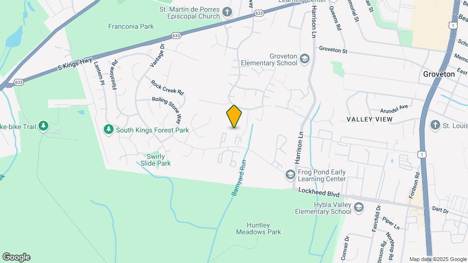 7112 Cold Spring Ct Map and Location Details