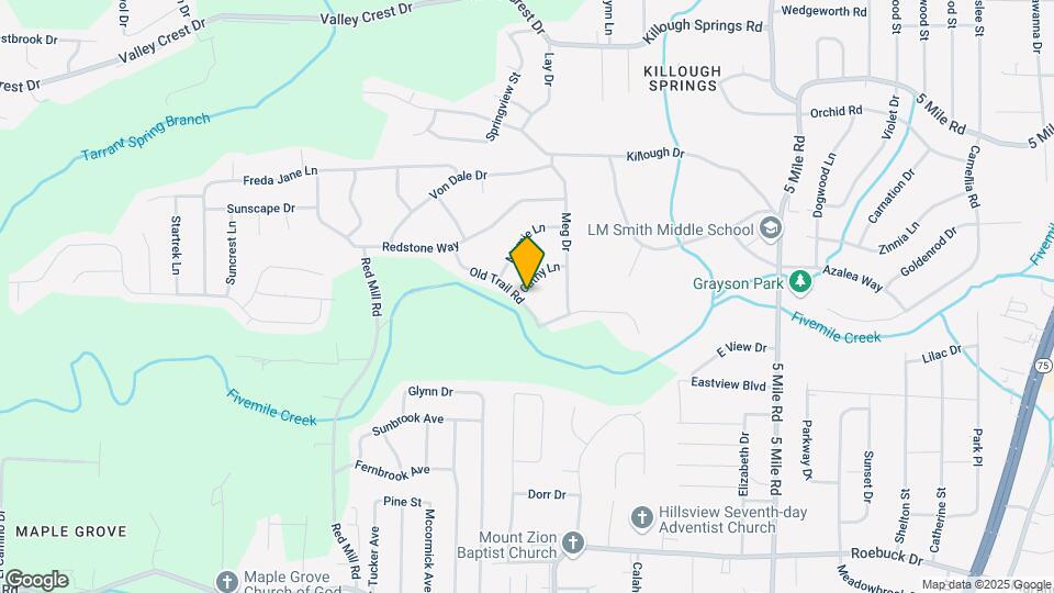 196 Cathy Ln Map and Location Details