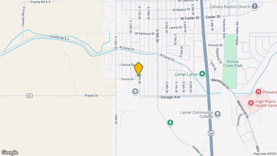 800 Yucca Dr, Unit 3 Map and Location Details