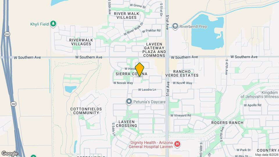 5261 W T Ryan Ln Map and Location Details