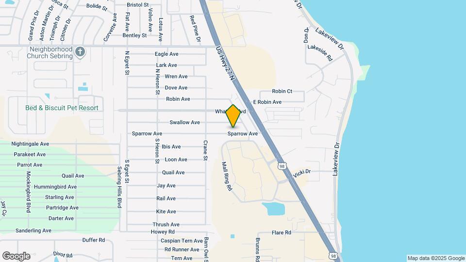 117 Sparrow Ave Map and Location Details