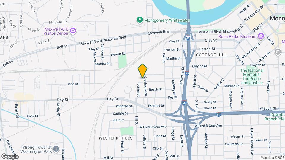 2110 Luverne St Map and Location Details