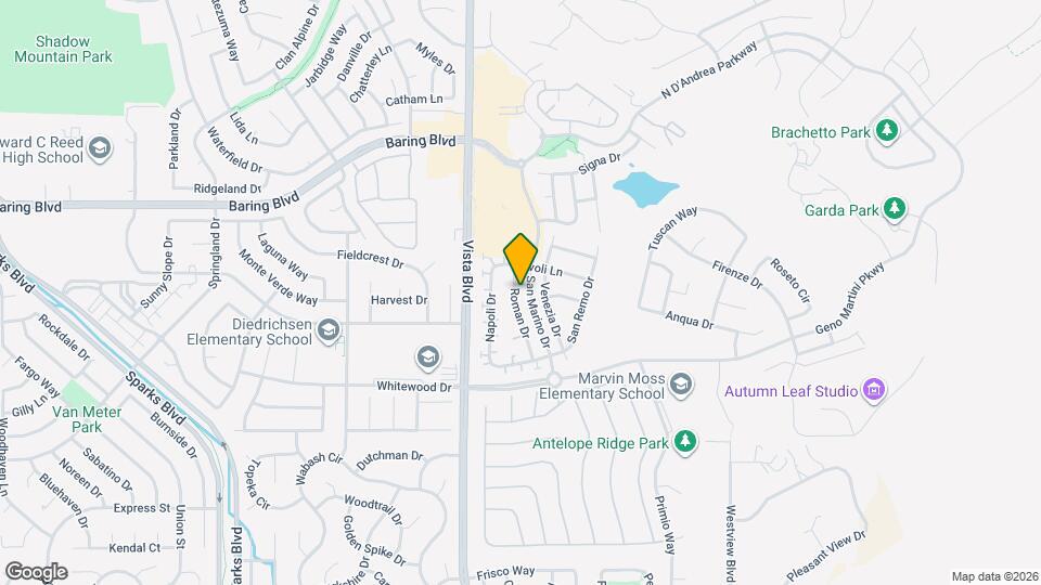 2520 Roman Dr Map and Location Details