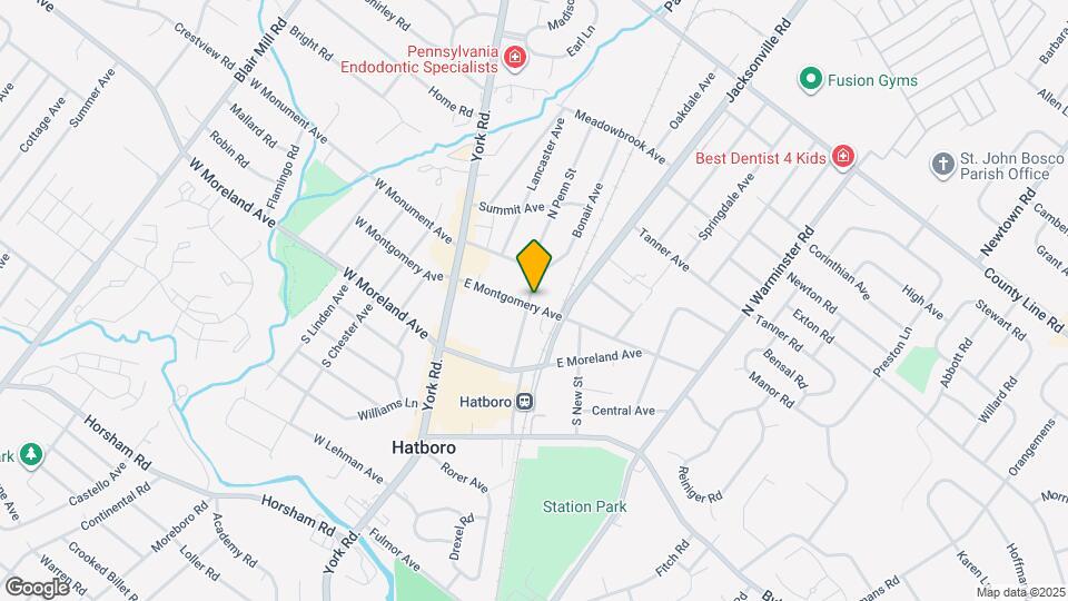 103 E Montgomery Ave Map and Location Details