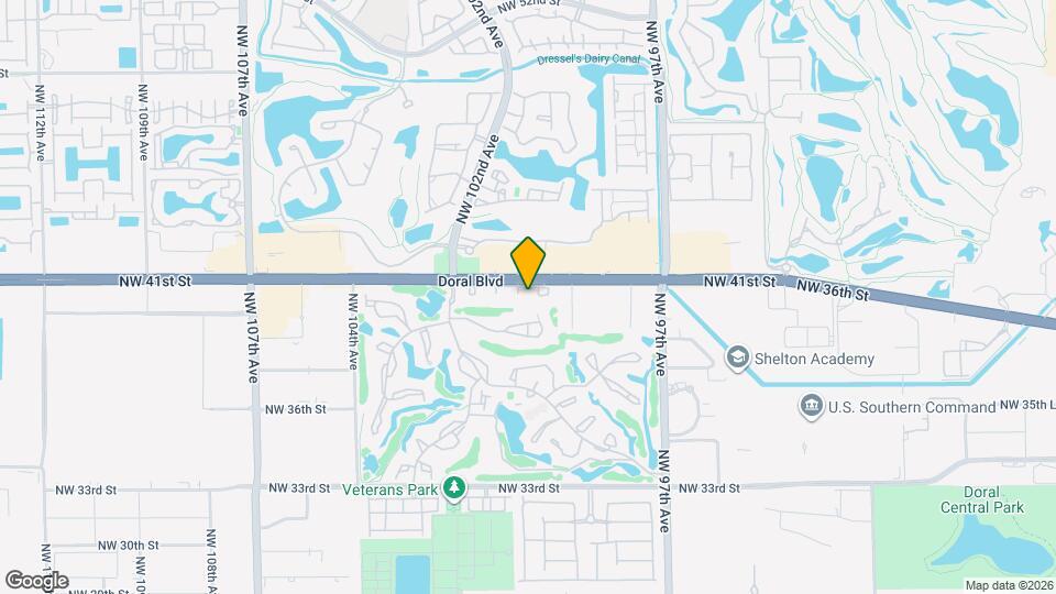 10028 NW 41st St Map and Location Details