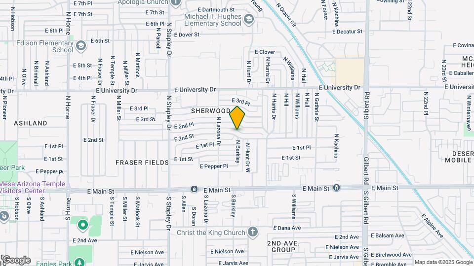 1448 E 2nd St Mapa y Detalles de la Ubicación