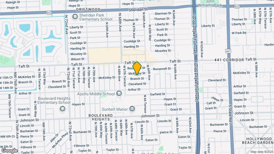6701 Branch St Map and Location Details