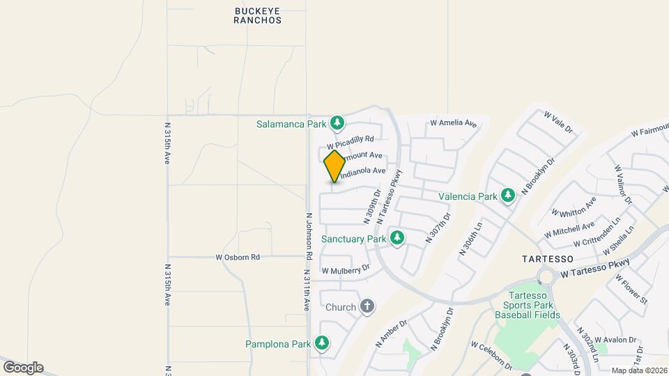 31044 W Weldon Ave Map and Location Details