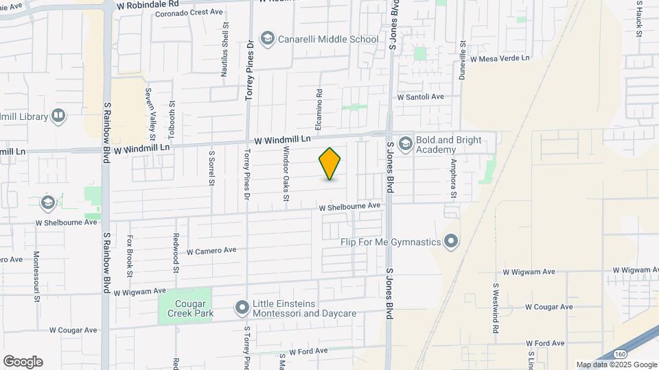 6250 Sierra Knolls Ct Map and Location Details