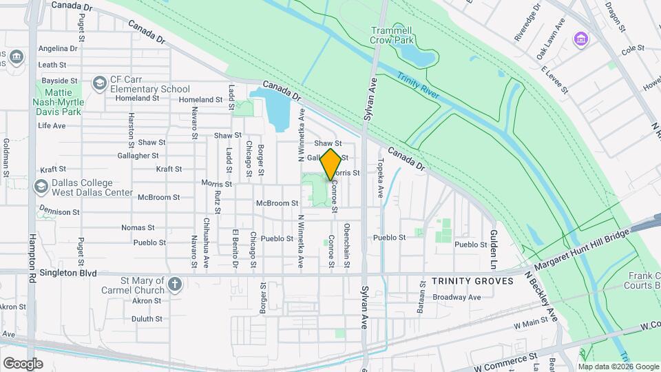 3351 Conroe St Map and Location Details