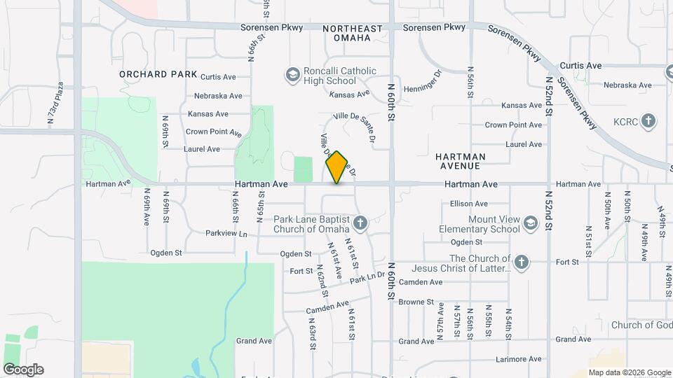 6080 Ellison Ave Map and Location Details