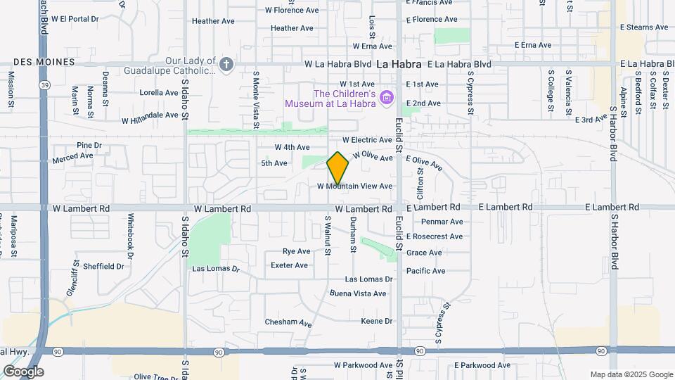 410 W Mountain View Mapa y Detalles de la Ubicación