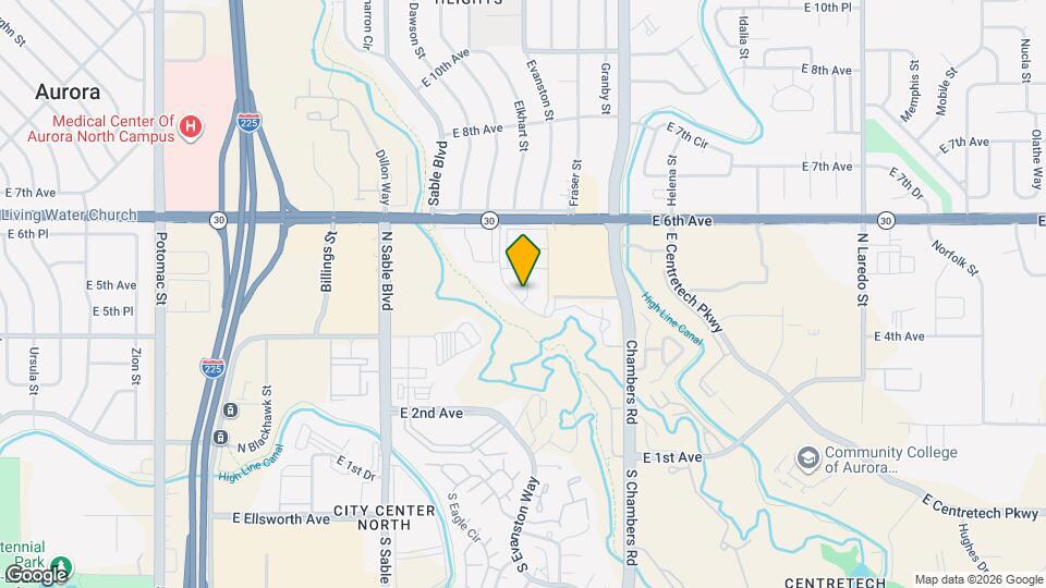 Elk Ridge Apartments Map and Location Details