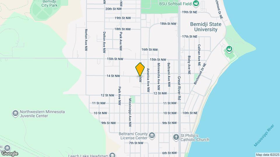 1311 Irvine Ave NW Map and Location Details