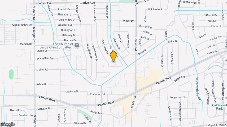 835 Chatwood Dr Mapa y Detalles de la Ubicación
