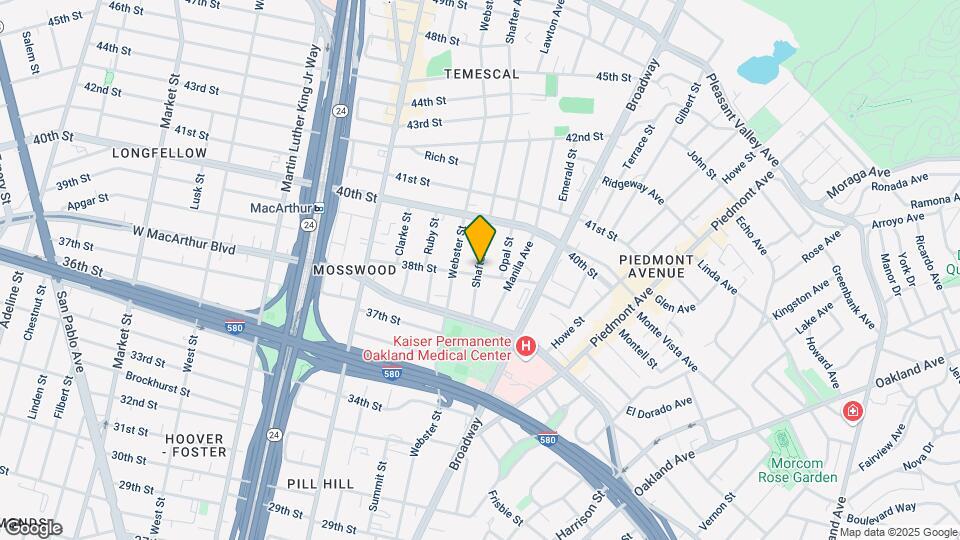 3800 Shafter Ave Mapa y Detalles de la Ubicación