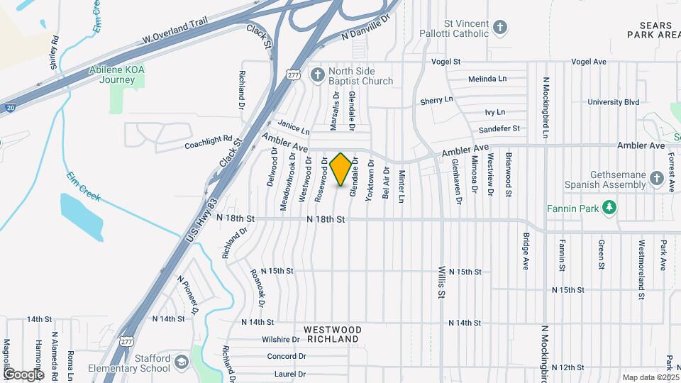 1917 Marsalis Dr Map and Location Details